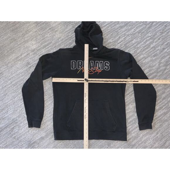 Nike Dreams Never Sleep Black Pullover Hoodie Size M - Picture 4 of 5